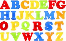 plastic letters